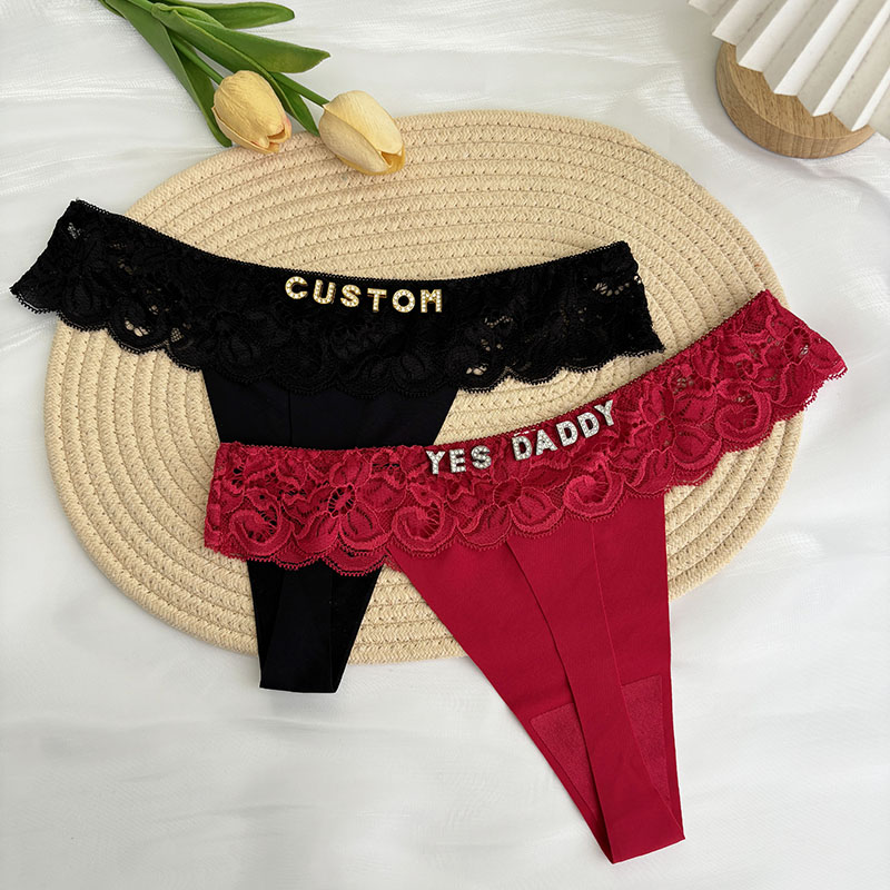 Персонализированные стринги на – обзор и цена Thong Bikini Women