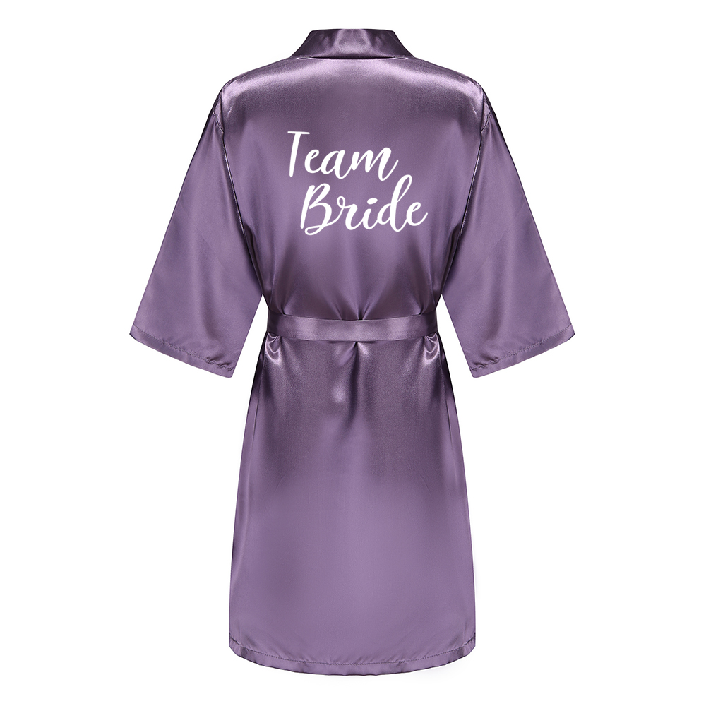Свадебный халат для невесты, п – обзор и цена Robe Silk Women